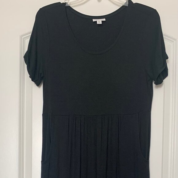 J. Jill Dresses & Skirts - EUC J. Jill Black Maxi Dress w/ Pockets - PXS